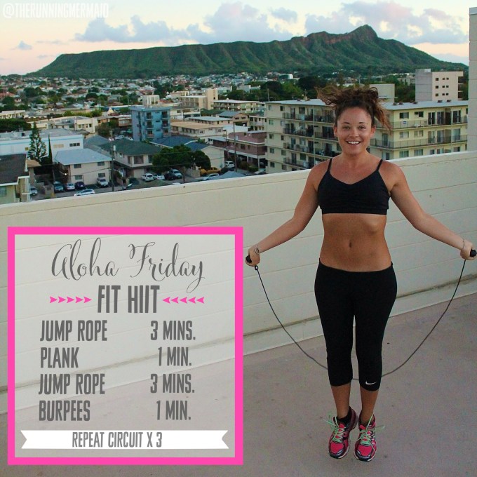 Aloha Friday Fit HIIT Week 3